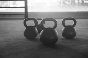 kettlebells