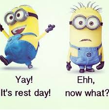 how do i know when i need a rest day